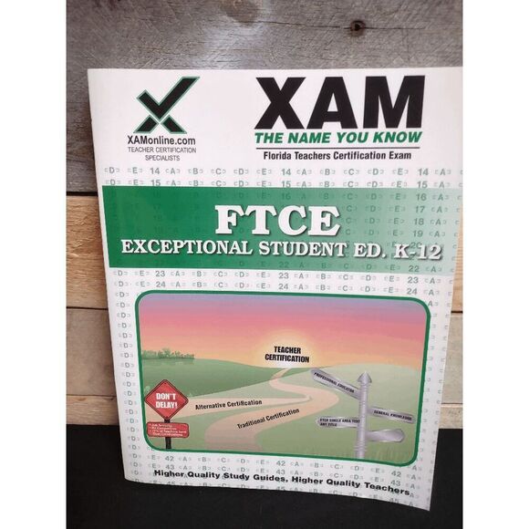 FTCE Exceptional Student Education K-12 FL Teacher Certification Test Prep Study - Picture 1 of 2